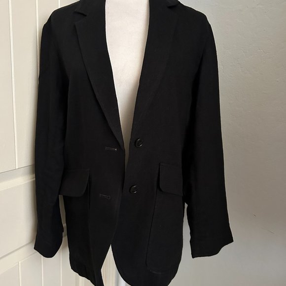 Madewell Women's Breezewoven Larsen Oversized Linen/Viscose Blazer Small NWT - Picture 5 of 12